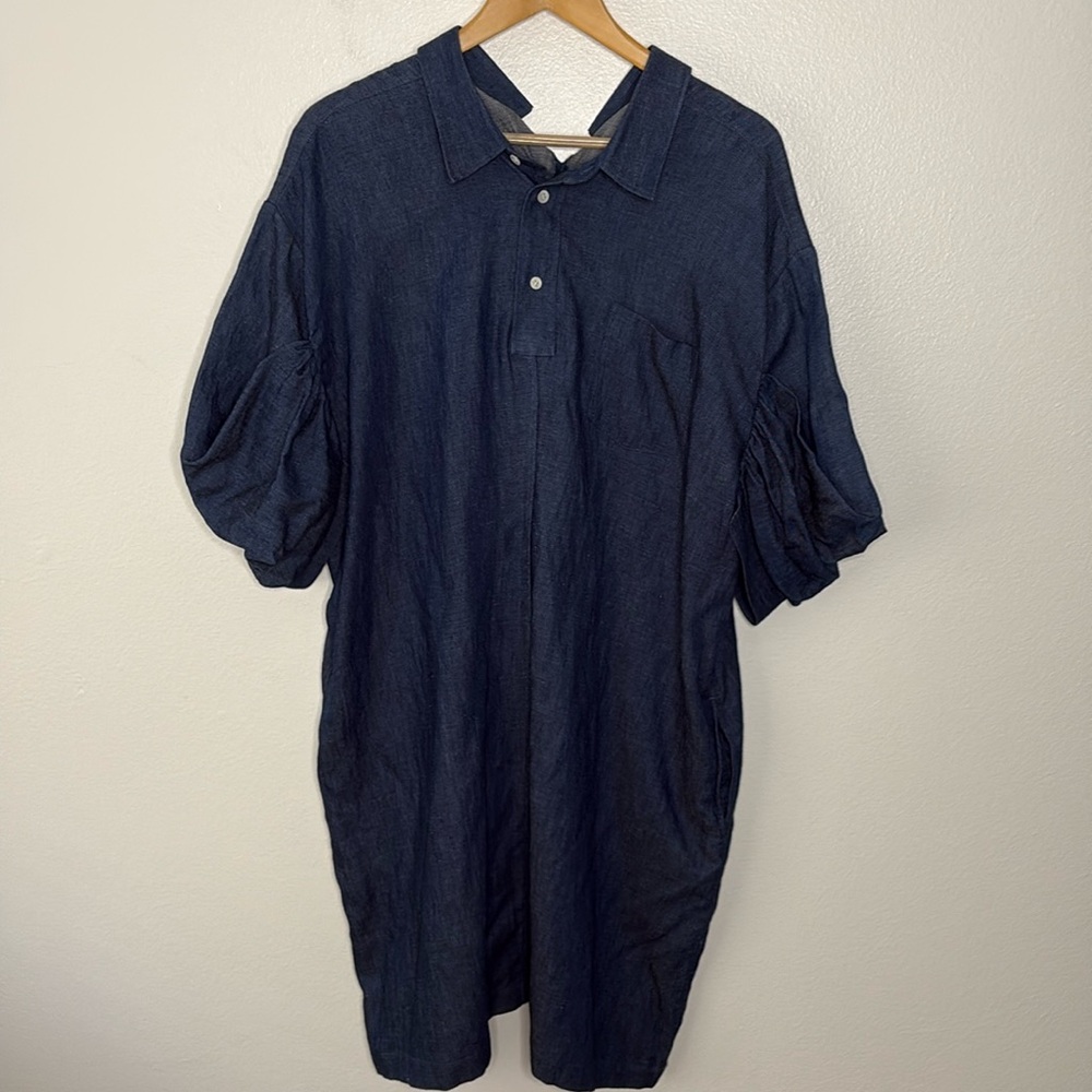 Comme Des Garçons Junya Watanabe Comme Des Garcons linen cotton tunic Dress S